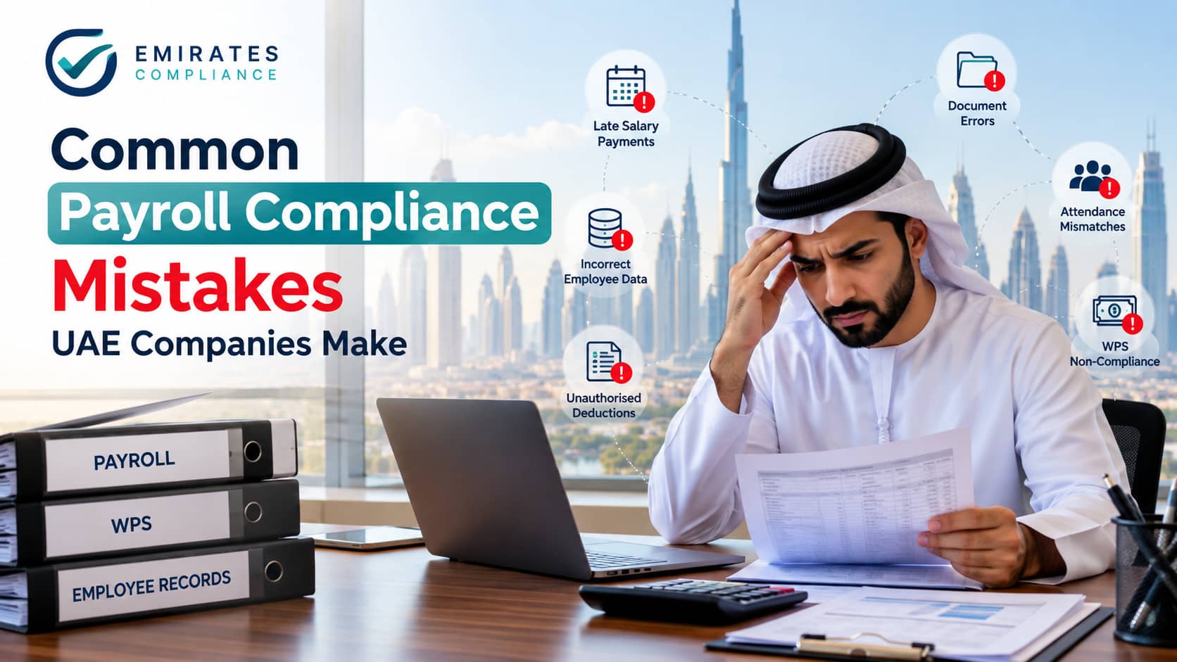 Common Payroll Compliance Mistakes UAE Companies Make | Emirates Compliance