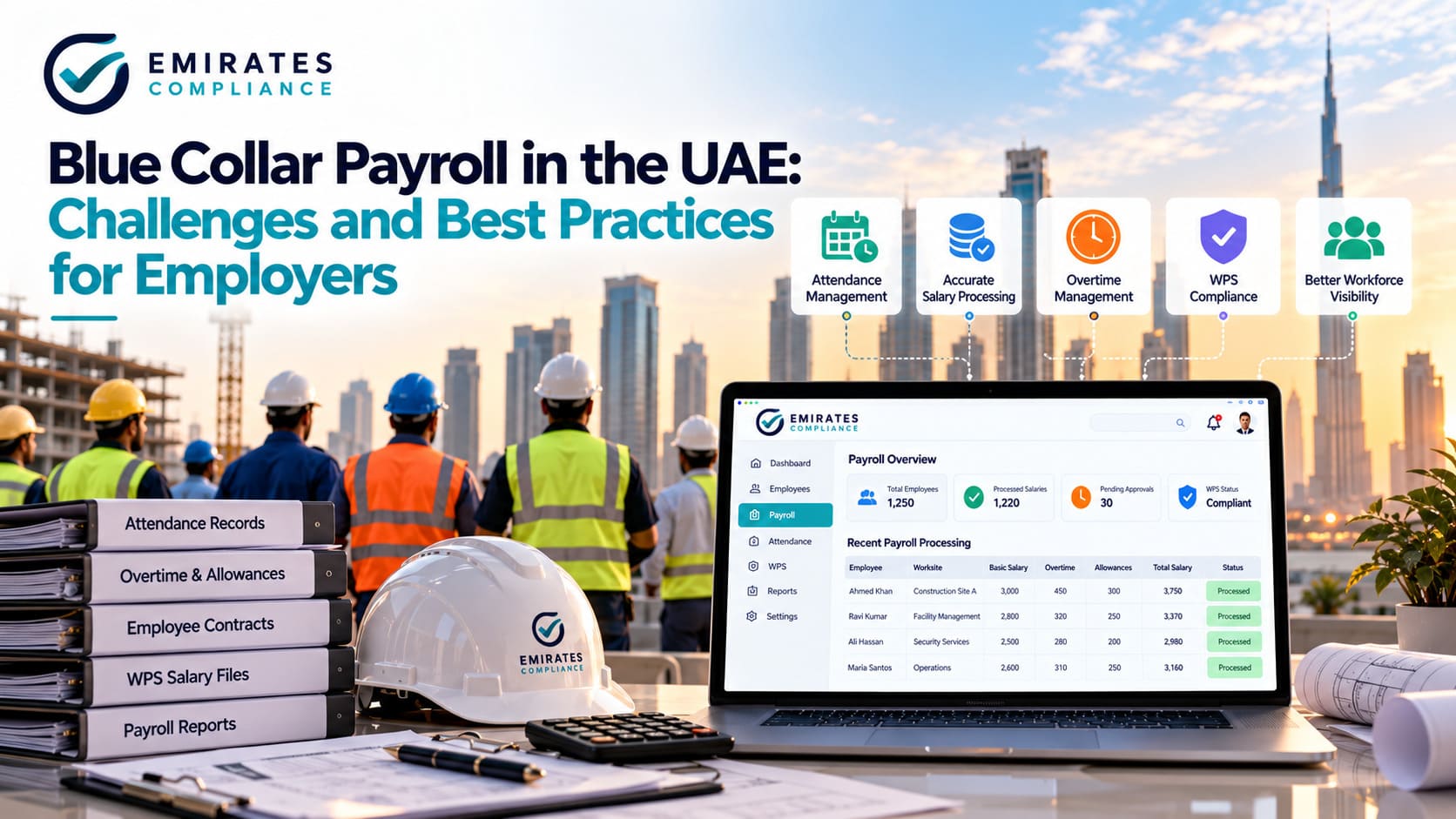 Blue Collar Payroll in the UAE Challenges and Best Practices for Employers